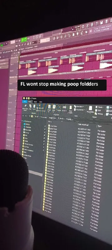 FL Studio Makes Poop Folders
