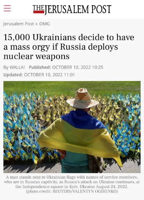 15,000 Ukrainians Decide on a Mass Orgy