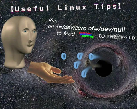 Useful Linux Tips: Feed the Void