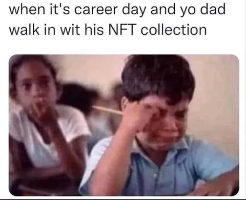 Dad Brings His NFT Collection