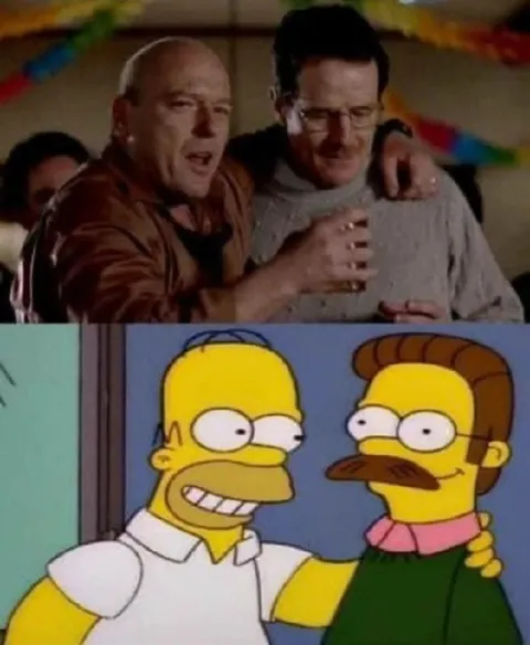 Неожиданная дружба Гомера и Неда