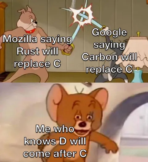 D Will Come After C