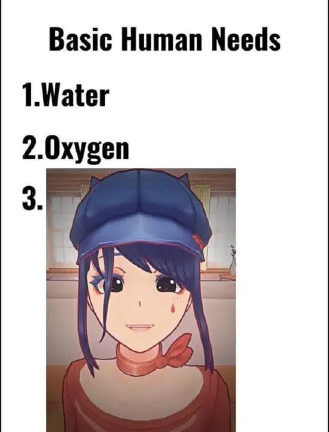 Basic Human Needs Anime Girl