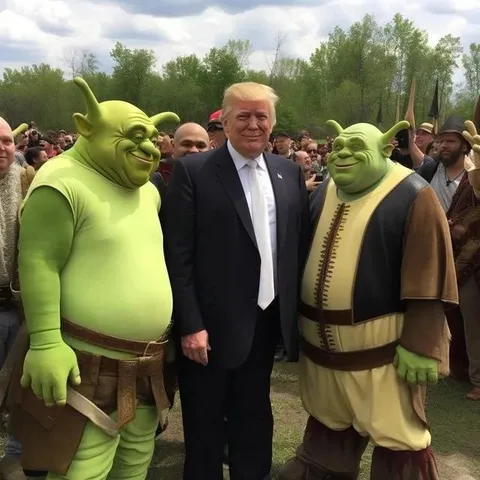 Трамп среди Шреков