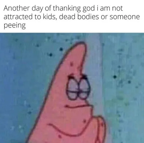 Patrick Disapproves of Weird Attractions