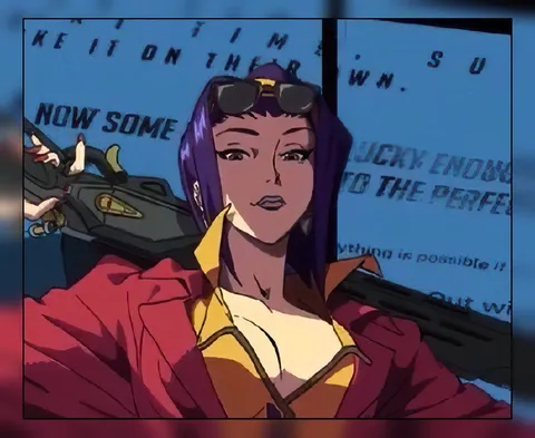 Confident Anime Woman Reaction