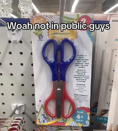 Scissors Not Allowed in Public