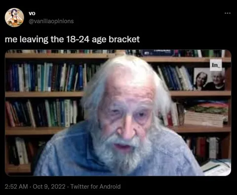 Leaving the 18-24 Age Bracket