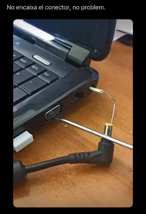 No encaja el conector