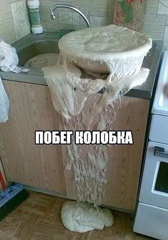 Побег колобка из кухни