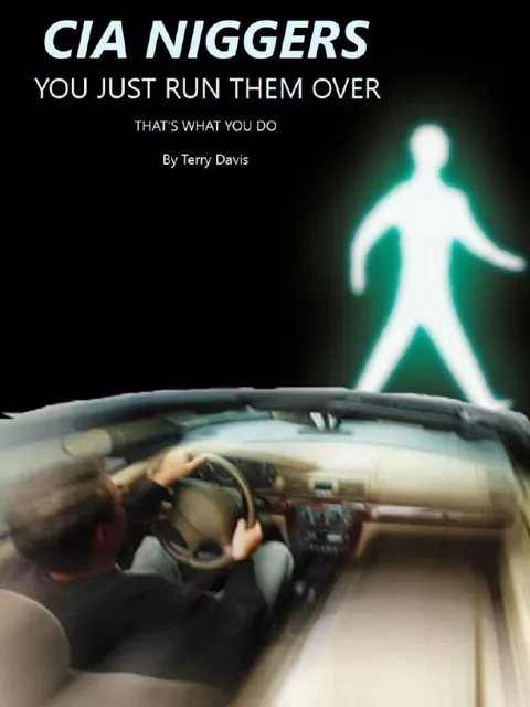 CIA NIGGERS You Just Run Them Over