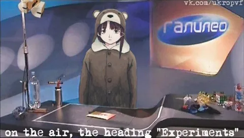 Anime Girl Hosts Galileo Experiments