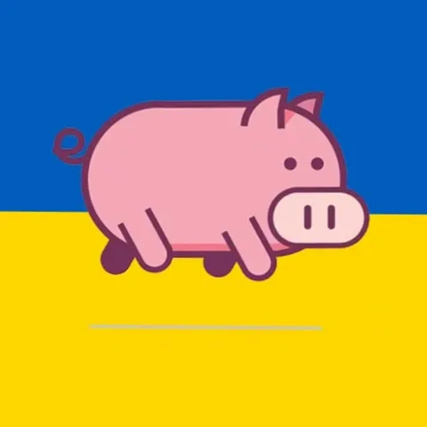Поросёнок под музыку