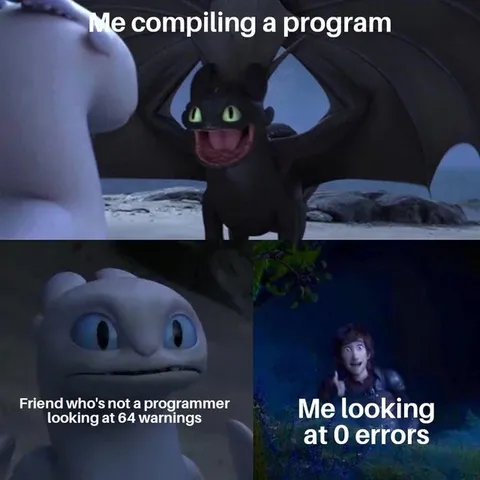 Compiling a Program with 64 Warnings