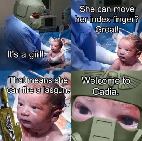 Baby's First Day on Cadia
