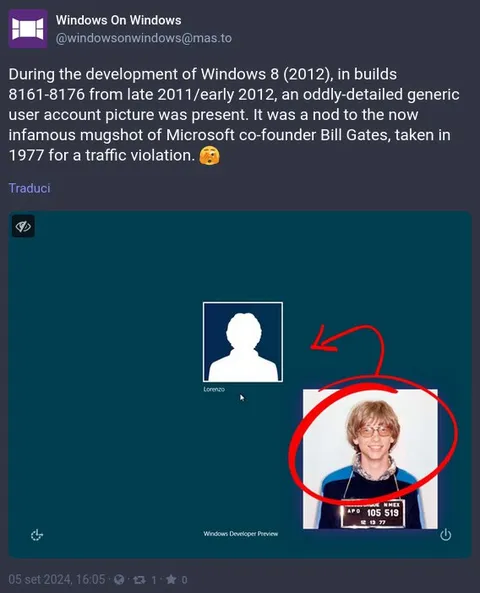 Windows 8 Bill Gates Avatar