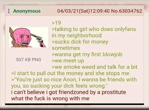 Friendzoned by a Prostitute