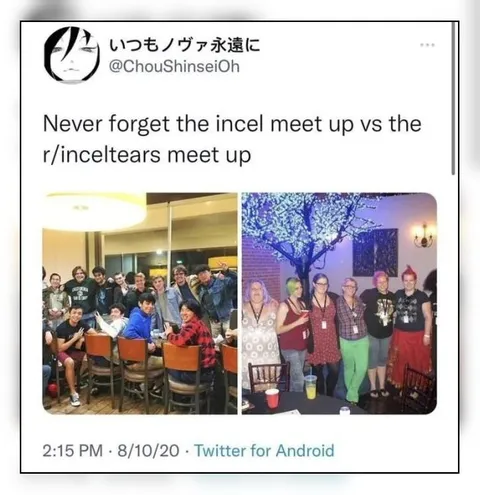 Incel Meet Up Comparison