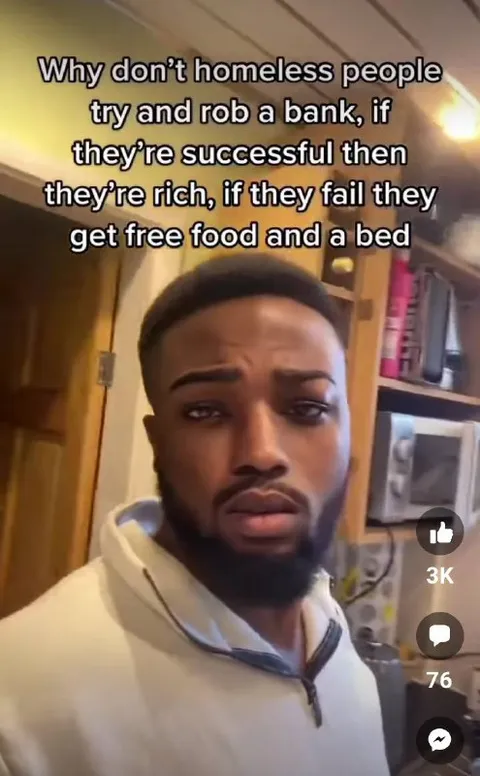 Homeless Bank Robbery Logic