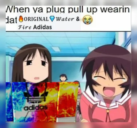 When Your Plug Wears Fire Adidas