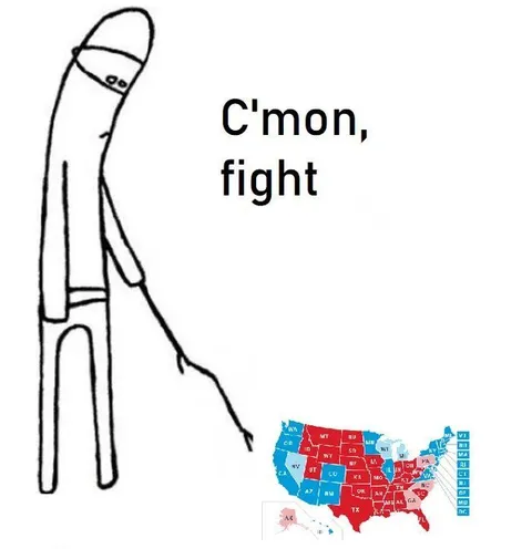 C'mon, fight