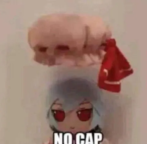 NO CAP mushroom meme