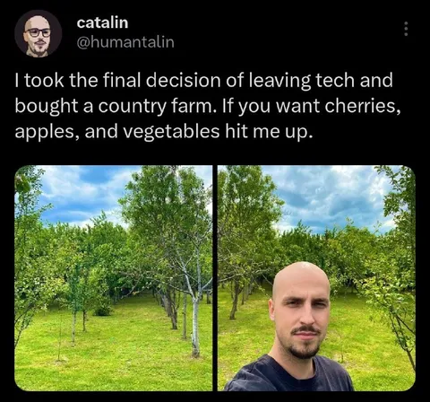 Leaving Tech for a Farm