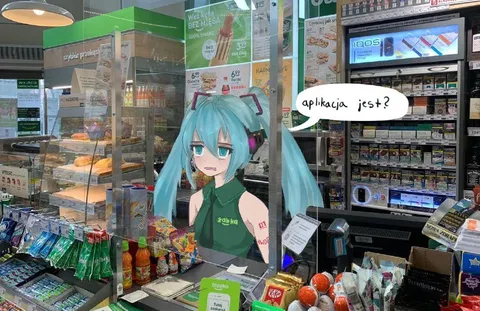 Miku pyta o aplikację