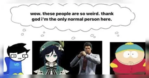 Only Normal Person Here