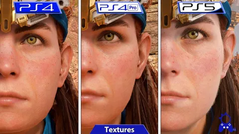 Horizon Face Textures Comparison