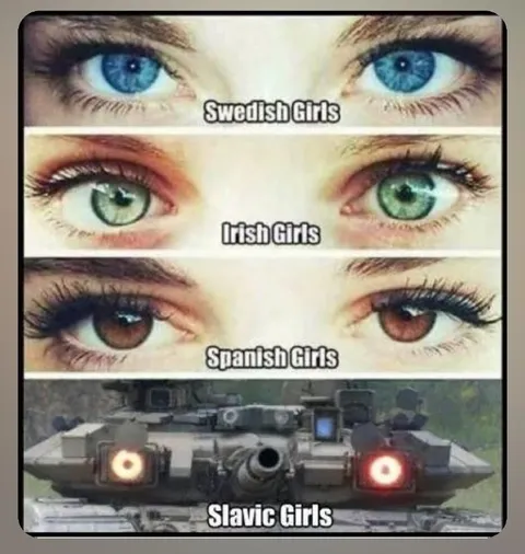 Slavic Girls Tank Eyes