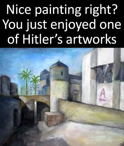 Hitler's Surprisingly Nice Painting