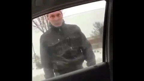 Man Gets Hit by Car Window