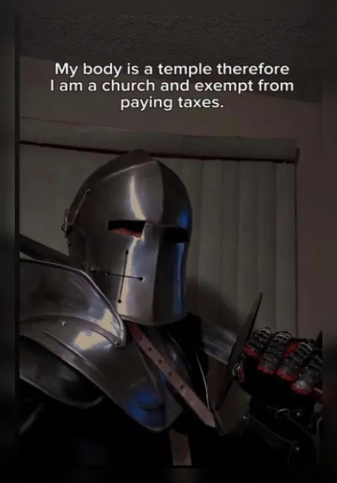 Body Is a Temple Tax Exemption