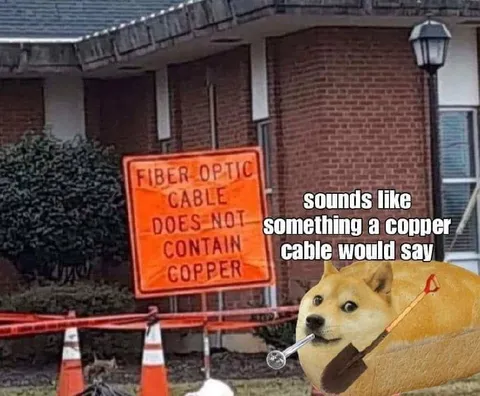 Doge Defends Copper Cable