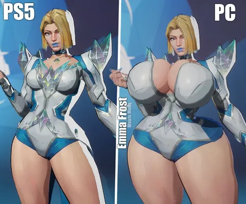 PS5 vs PC Emma Frost