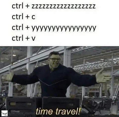 Hulk Time Travel Copy Paste