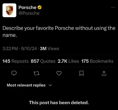 Describe Your Favorite Porsche
