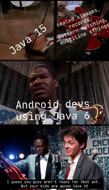Android Developers Using Java 6