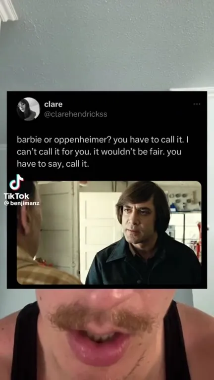 Barbie or Oppenheimer Call
