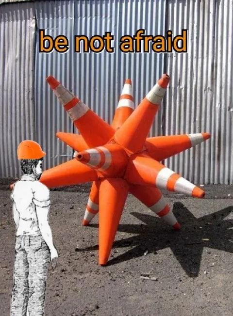 Be Not Afraid Cone Angel
