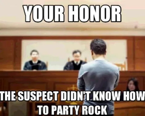 The Suspect Couldn't Party Rock