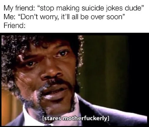 Samuel L. Jackson Stares