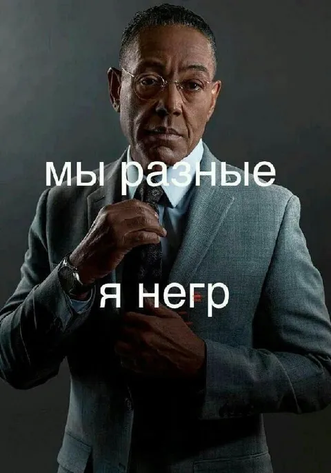 Мы разные, я негр