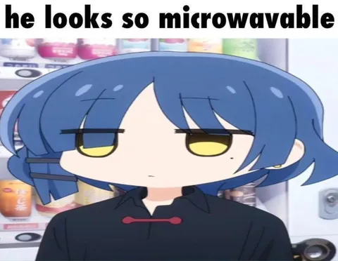 Microwaveable Blue-Haired Girl