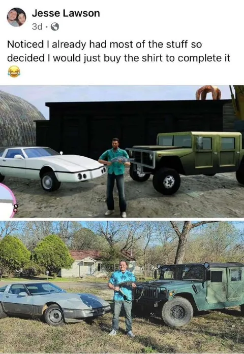 Bought the shirt to complete it