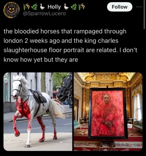 Bloody Horses and King Charles