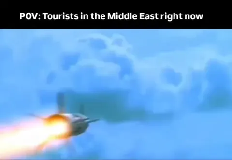 Tourists Escape the Middle East
