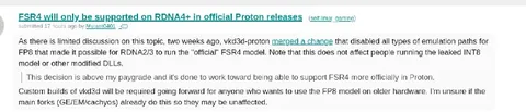 FSR4 Support Cutoff on RDNA4+
