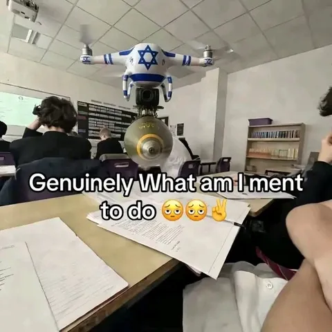 Israeli Drone in Class